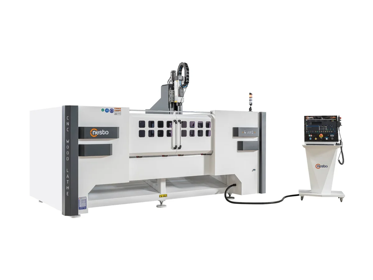 4 Axis Classic CNC Wood Lathe Machine
