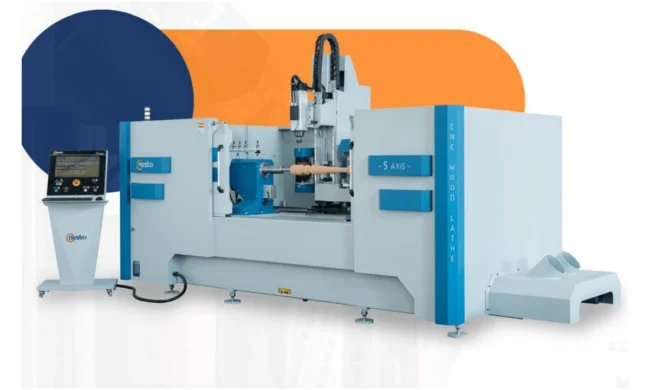 five axis pro overview 5-Axis Pro CNC wood lathe overview