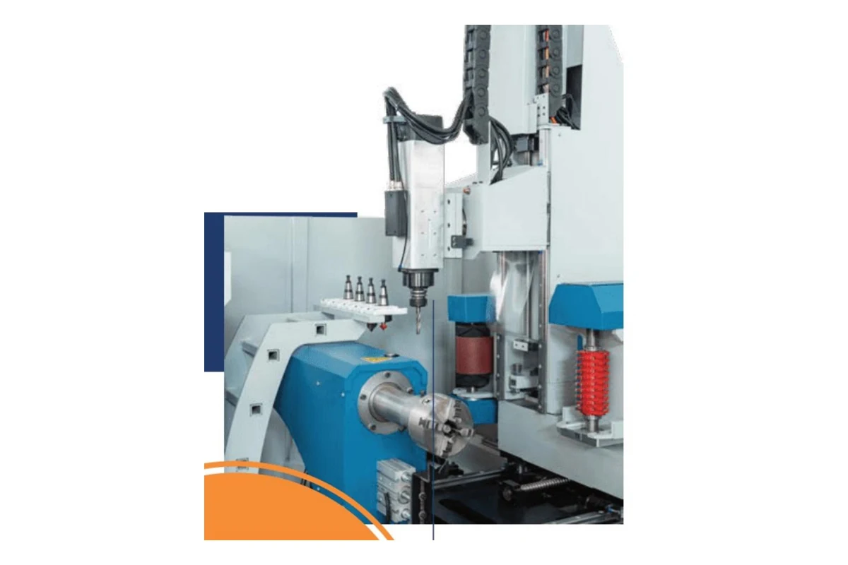 Torno CNC Pro de 5 Ejes para Madera