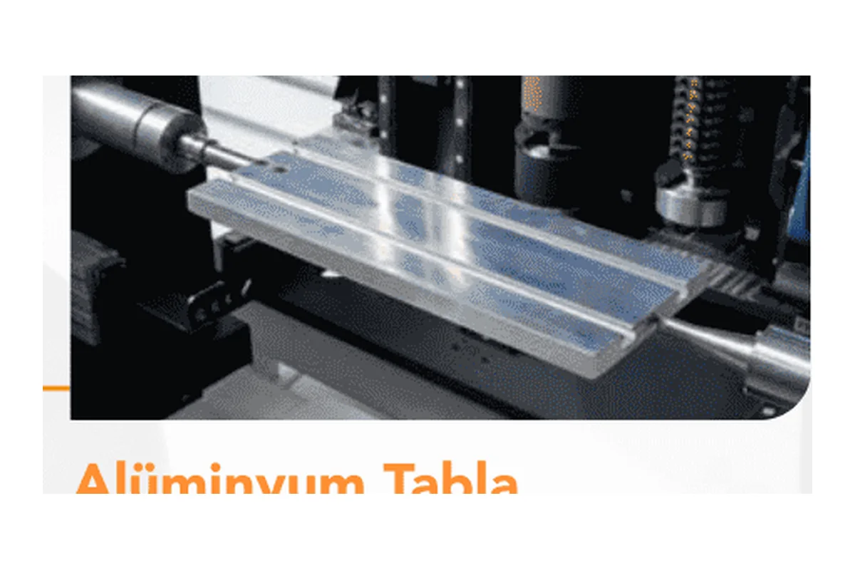 Aluminium work table