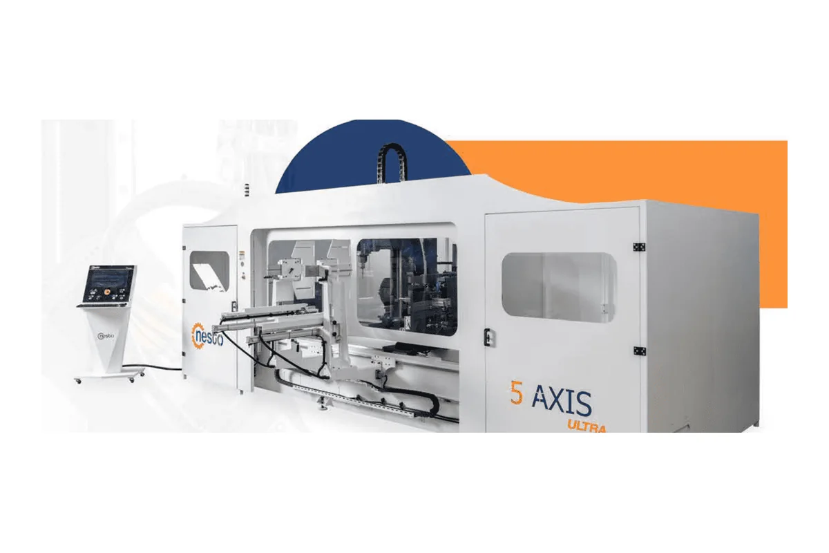 Five-axis production for complex furniture components