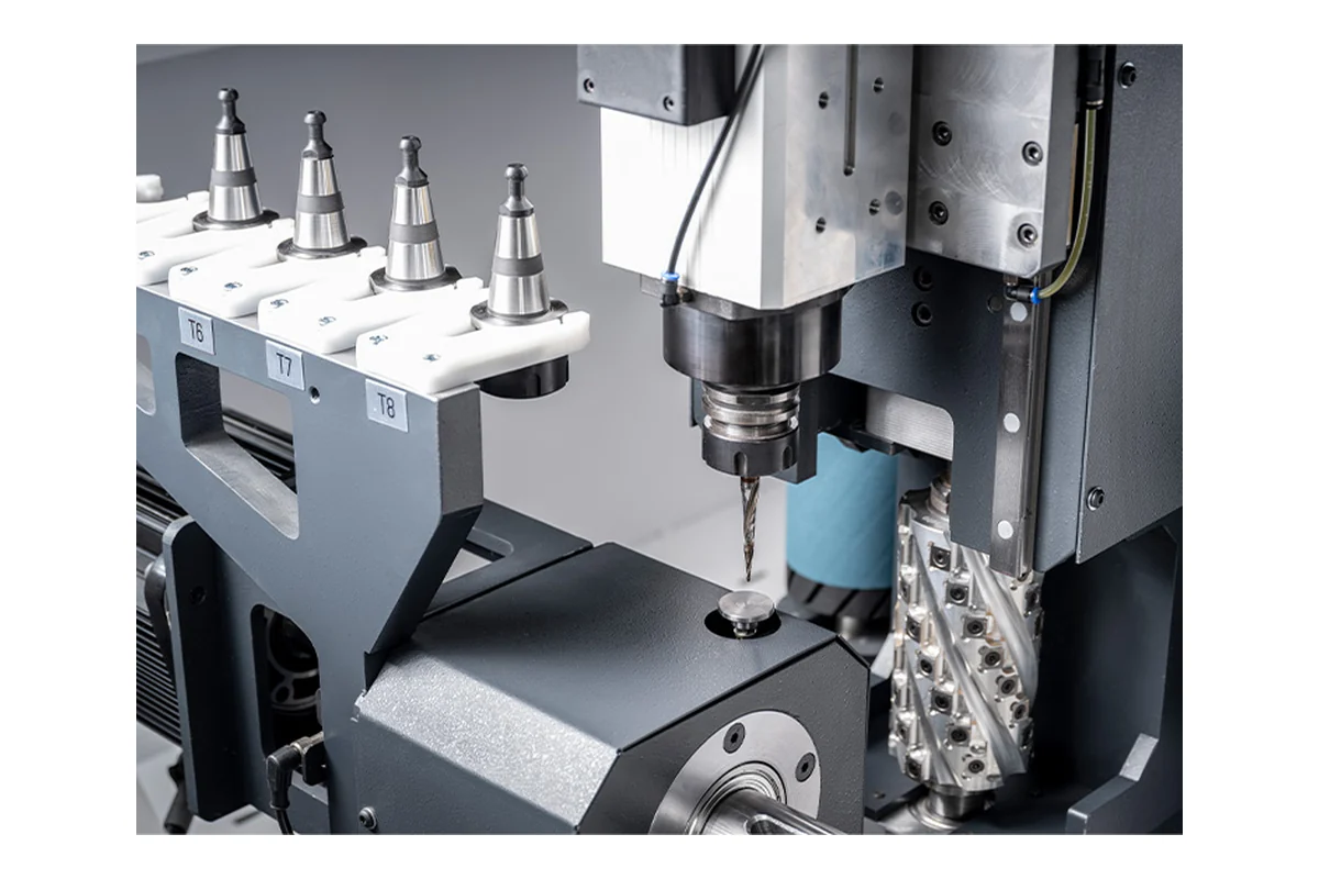 5-Axis Pro CNC Wood Lathe Machine – detail view 3