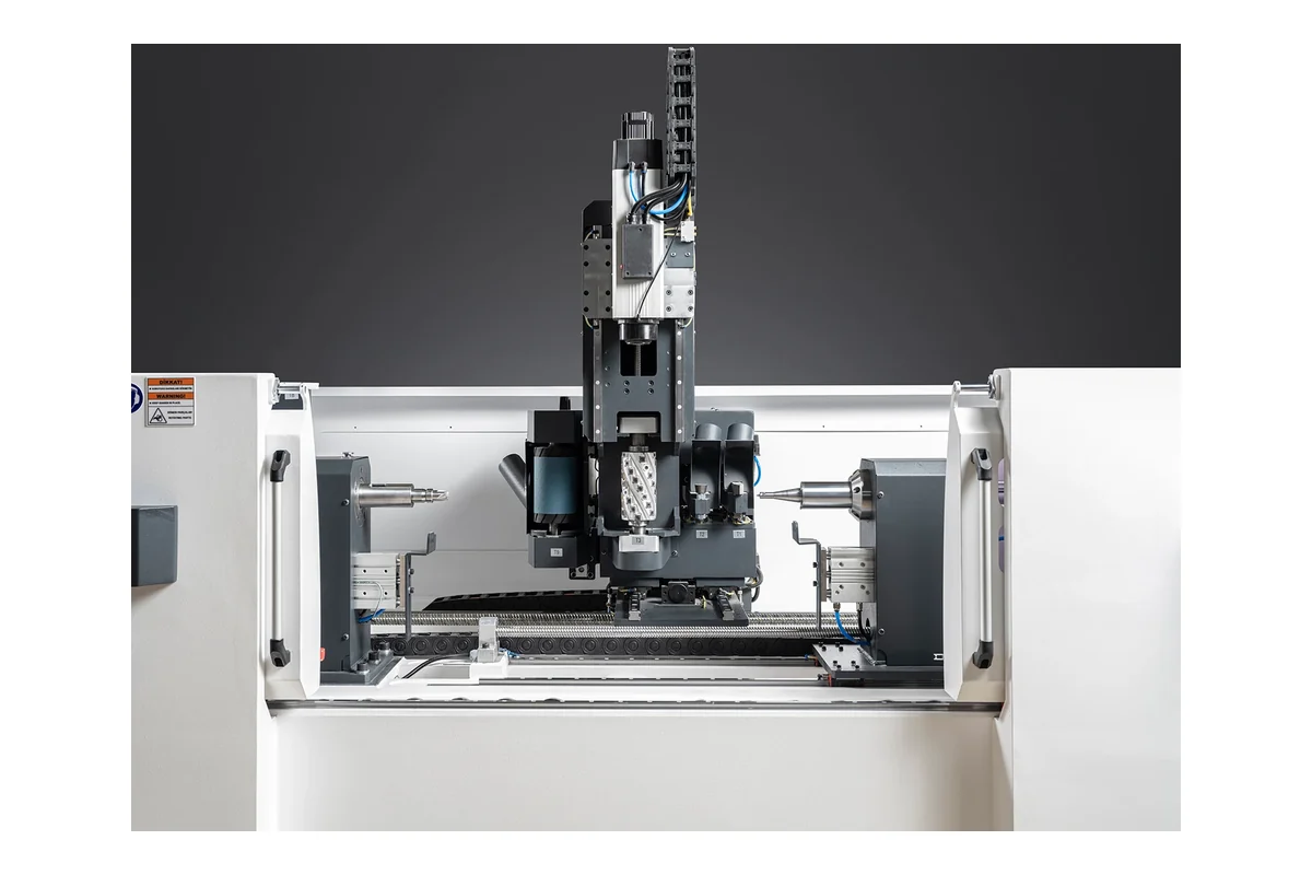 Servo axes and direct-drive workpiece rotation