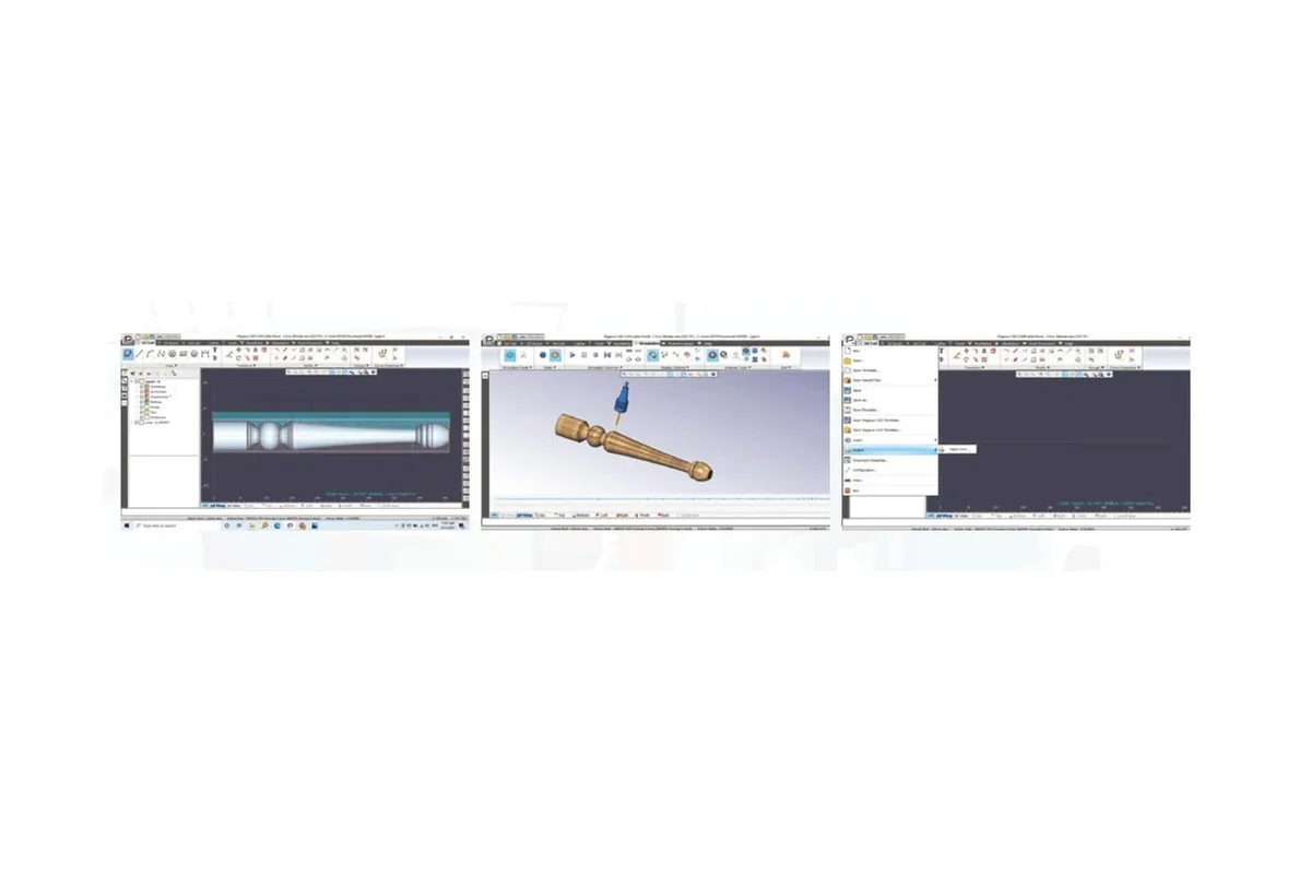 Pegasus 4-Axis digital production path