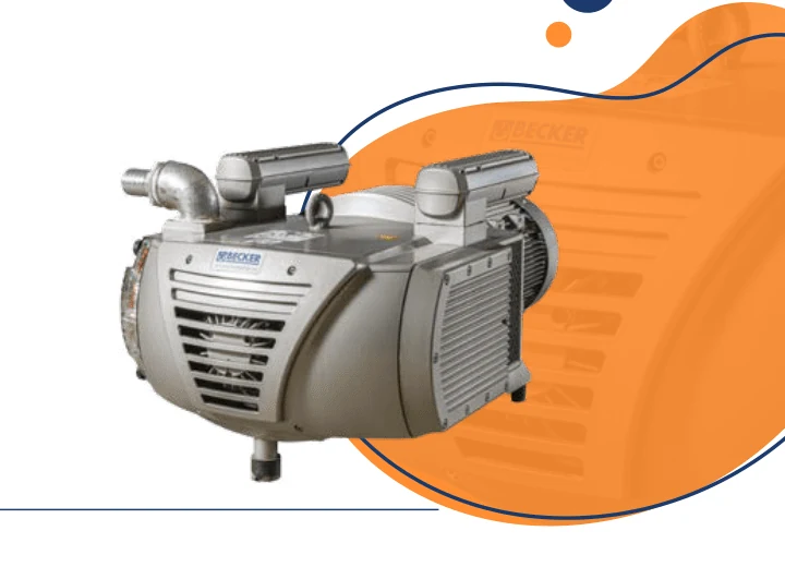 Becker 250 m³/h dry vacuum pump