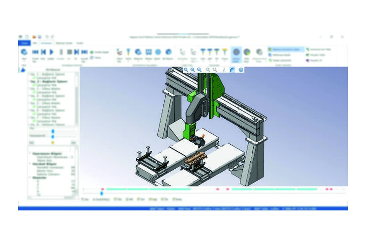 CAD/CAM simulation and optimized programming