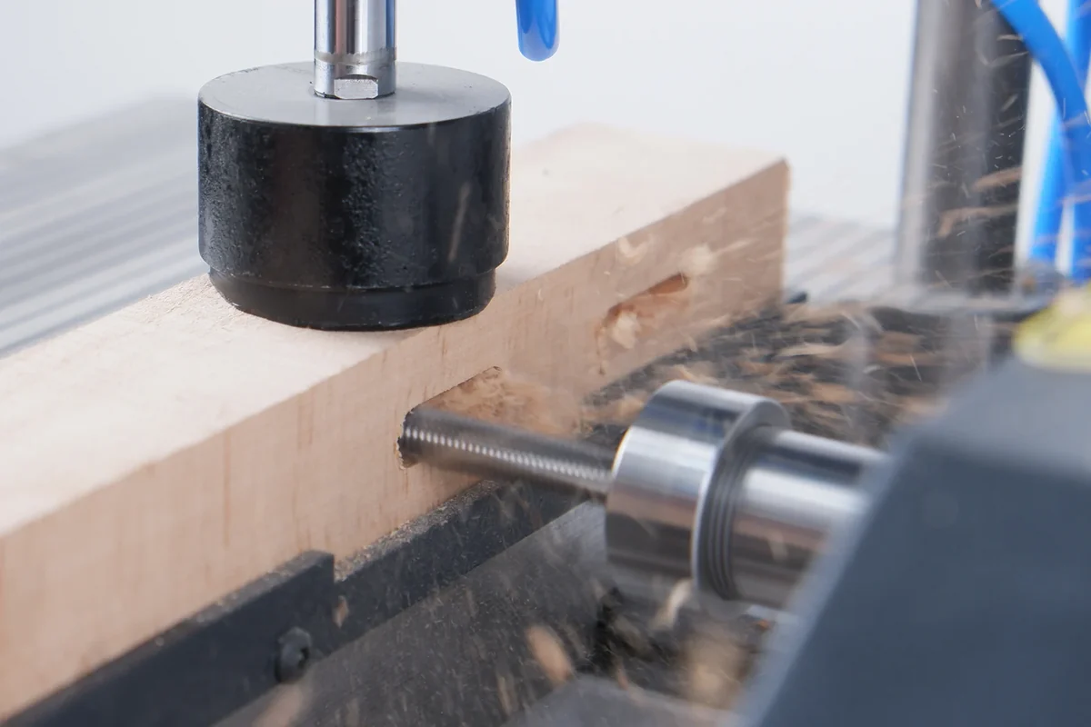 Mortise and groove machining