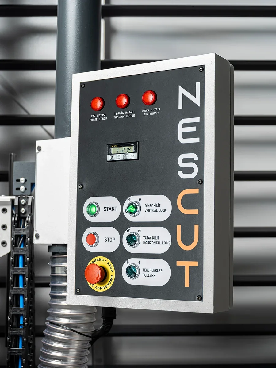 Central operator control and status monitoring