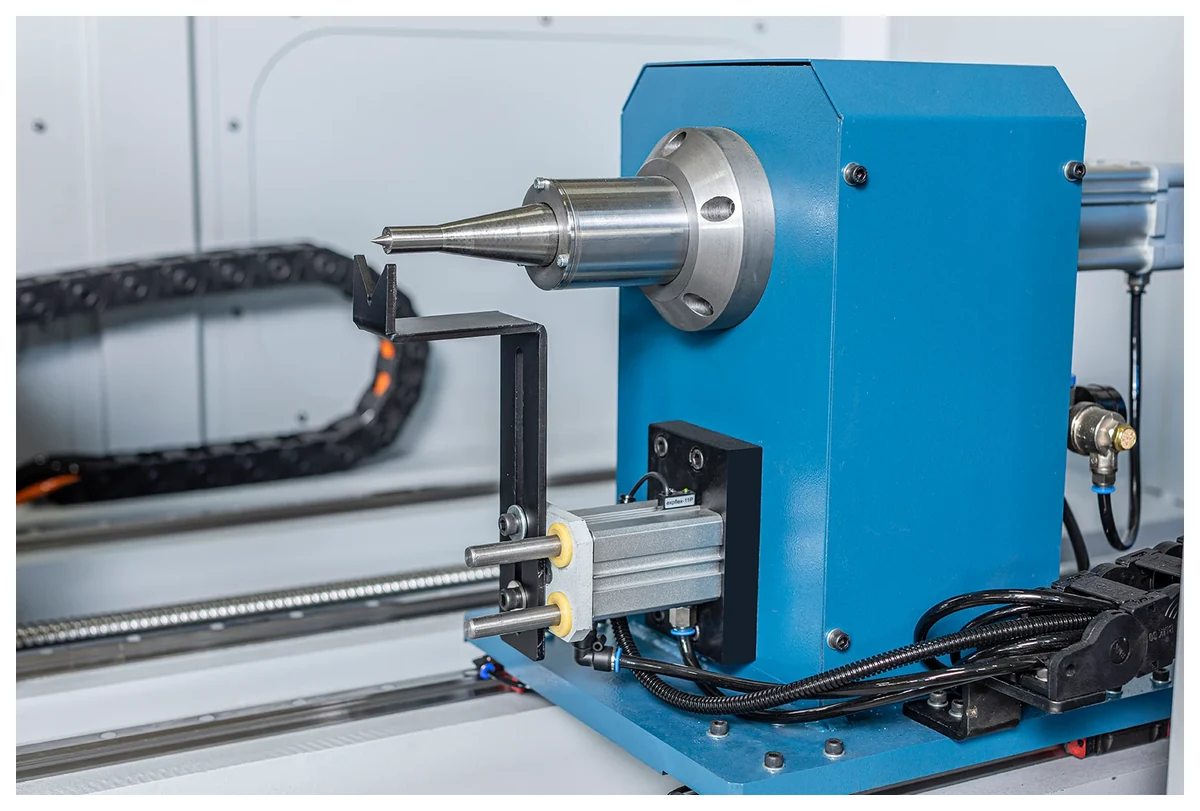 Keyless workpiece-length adjustment