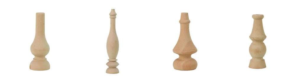 Furniture-leg and turned-part applications