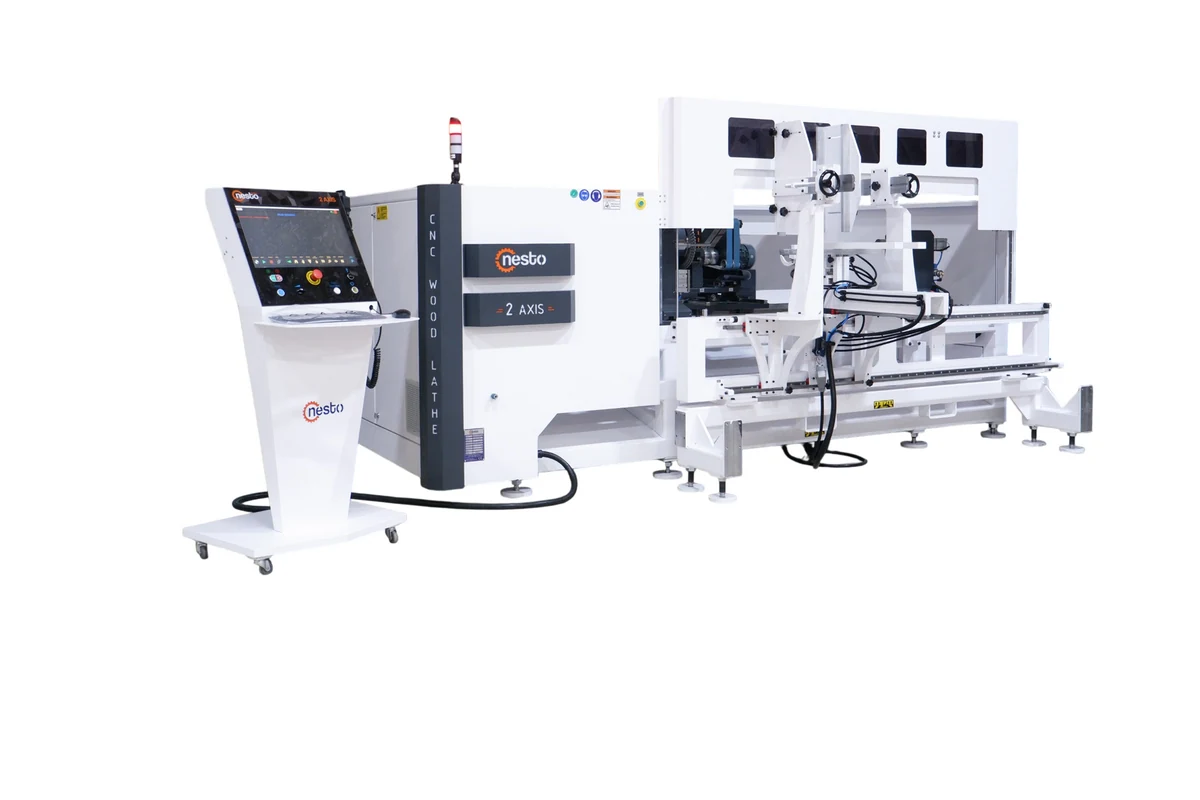 مخرطة خشب CNC Ultra بمحورين