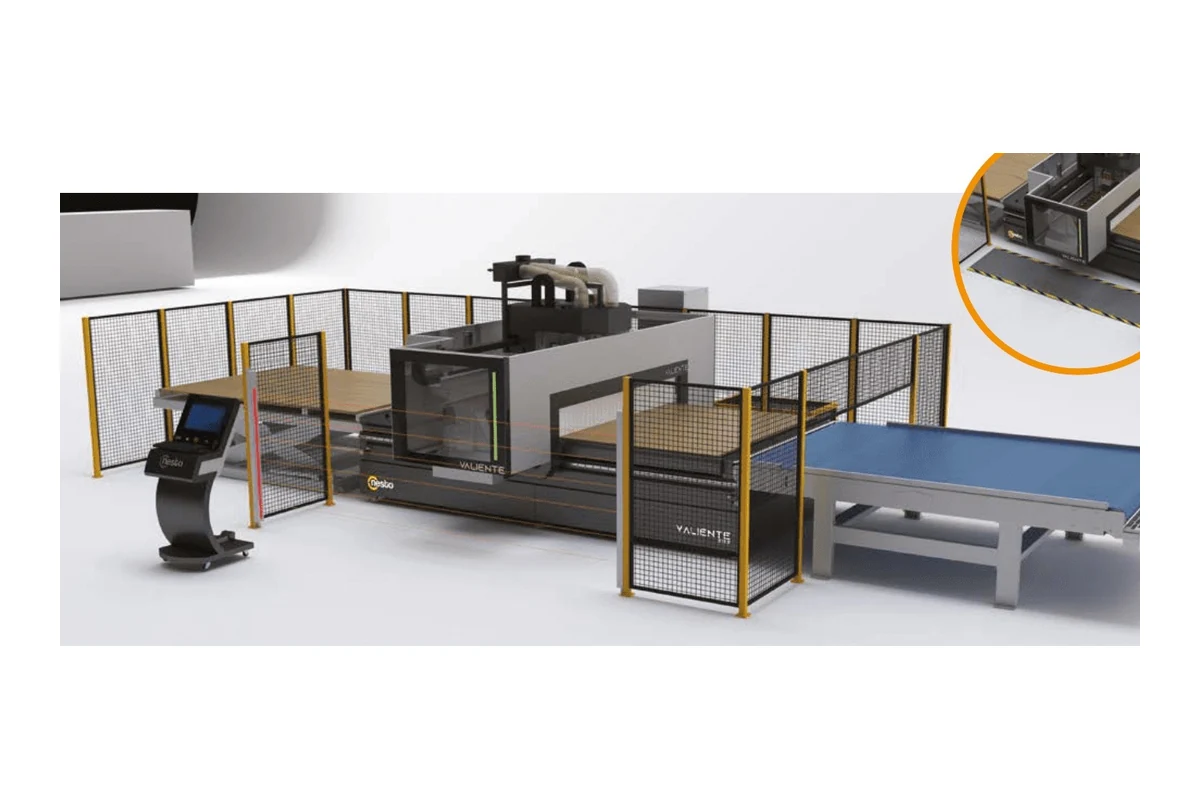 Automated loading and unloading cell